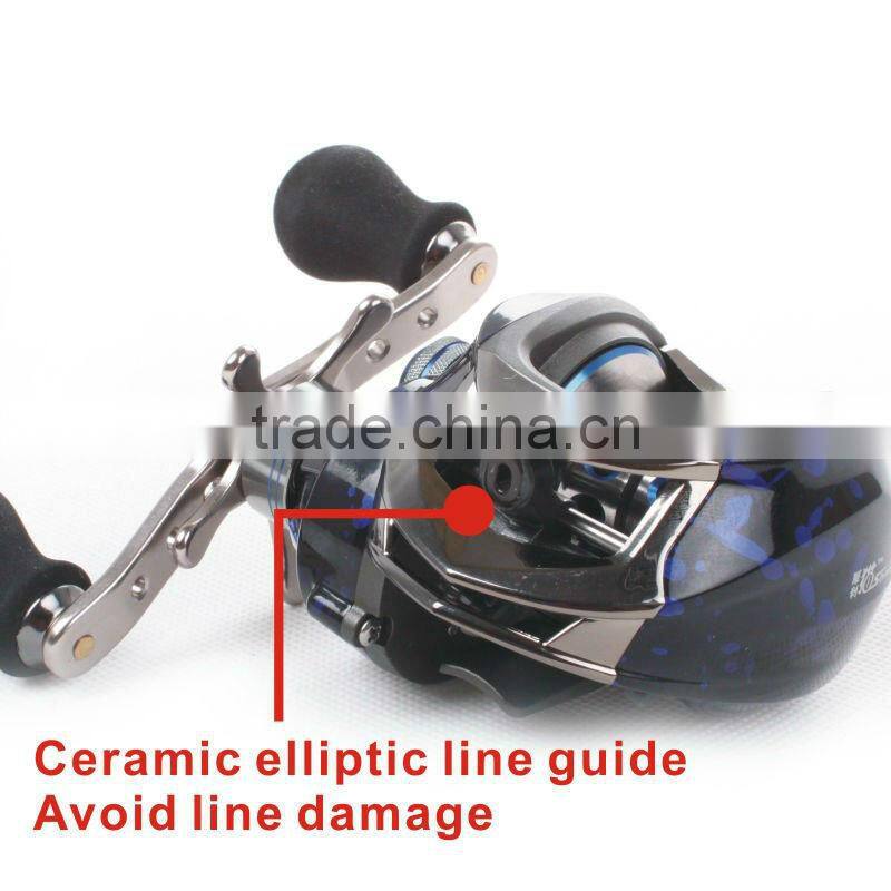 Low profile 12+1BB fishing bait caster reels