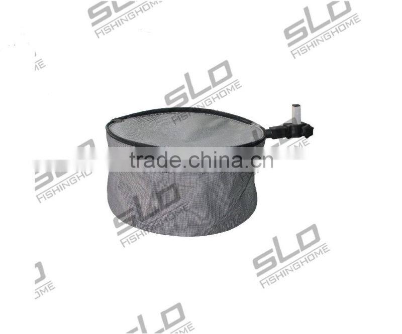 Fishing accessories oxford fabric Ground Bait Bowl with slid and holder for seat stool