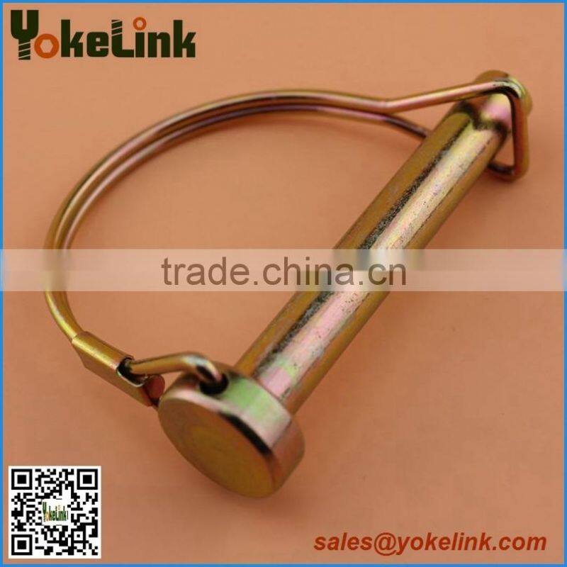 Round or Square zinc yellow Wire lock pin