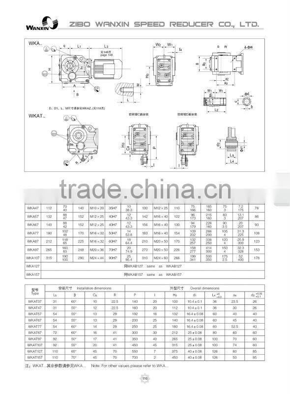 Equivalent as SEW K series right angle 90 degree geared motor,moto reductor