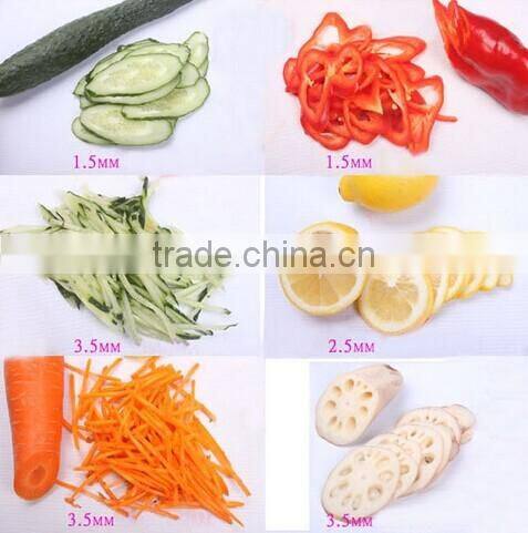 welcoming black V-blade Mandoline slicer