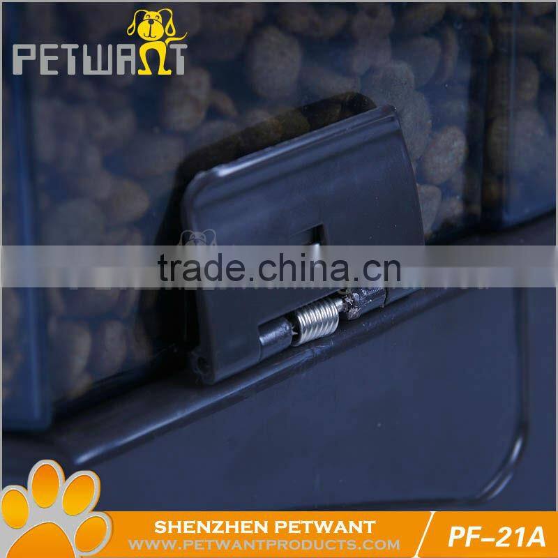 decorative dog feeders PF-21 automatic pet feeder with remote controller