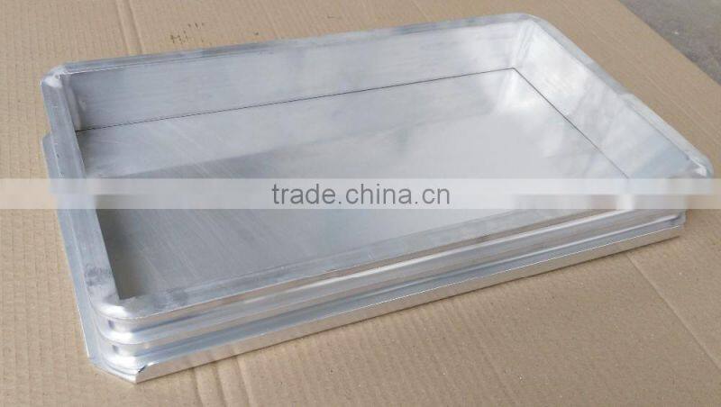 aluminum freezing container for block frozen shrimps
