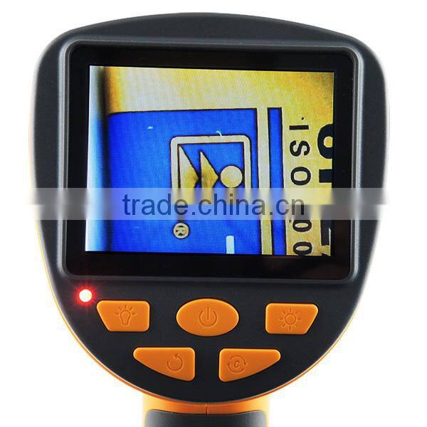 3.5" LCD Video Inspection 5.5mm Camera Handheld Industrial Endoscope 1M Cable Pipe Borescope 6 LED Snakescope