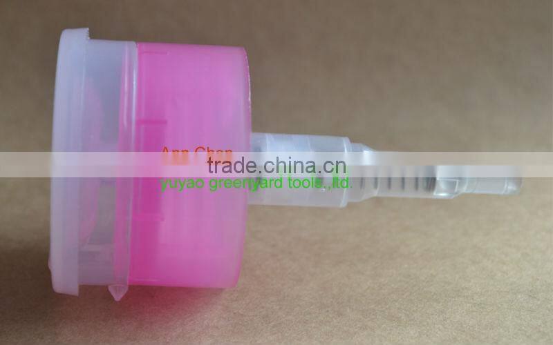 liquid pump bottle for nail polish remover