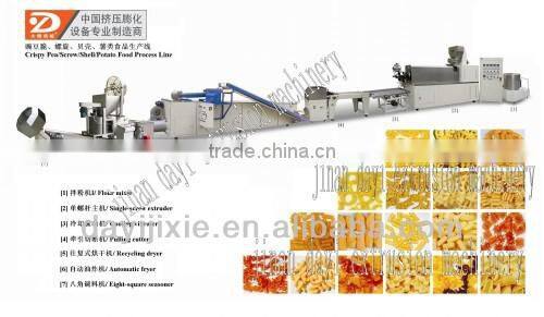 single screw extruder extrusion snack food