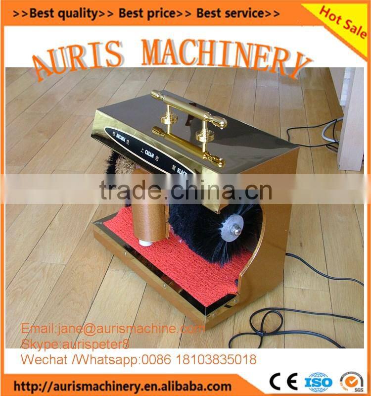 Automatic handheld electric shoe polisher