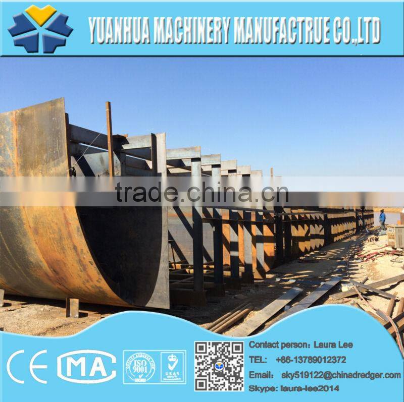 Drill-type sand dredger for Romania