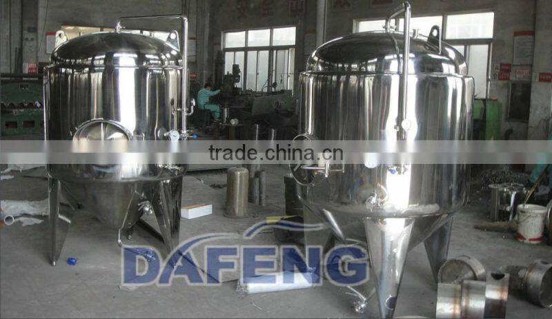 stainless steel beer fermentor fermentation tanks