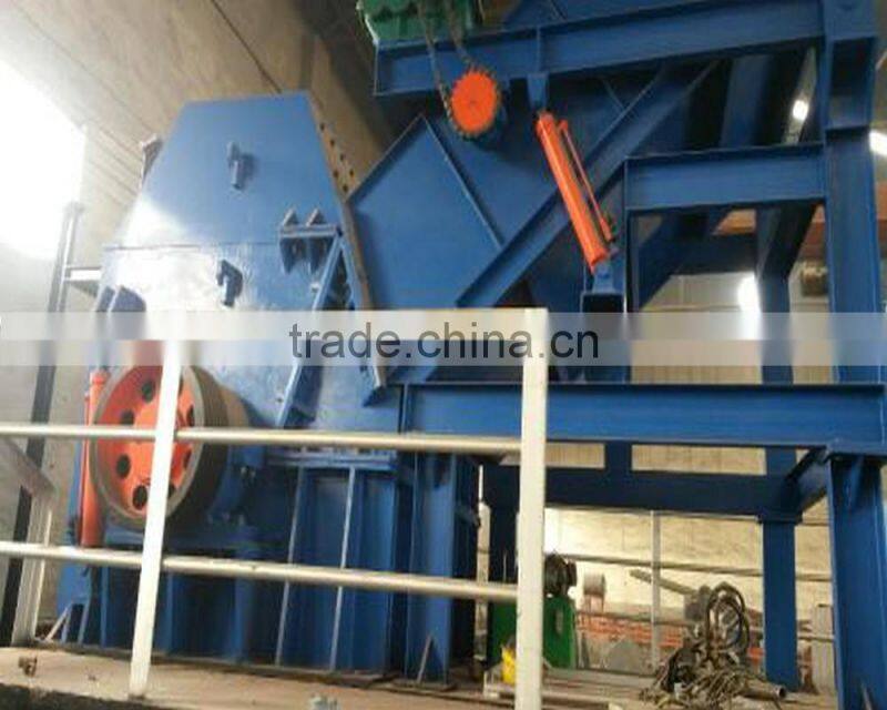 Paint Bucket Crusher/ Waste Metal Pipe Crusher/ Metal Steel Plate Crusher --- DeRui - Wechat: 835019127