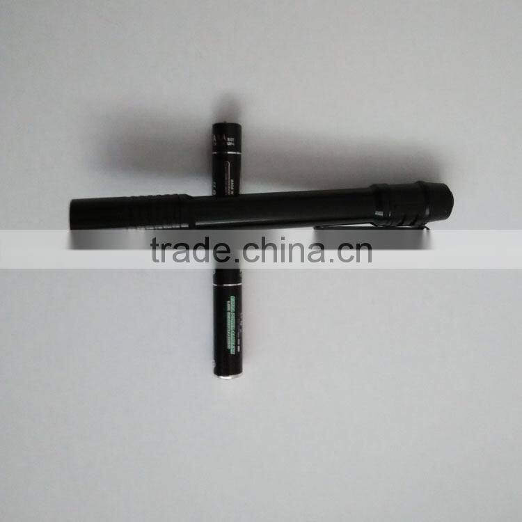 hot selling Aluminium alloy 2xAAA Battery LED flashlight pen style light