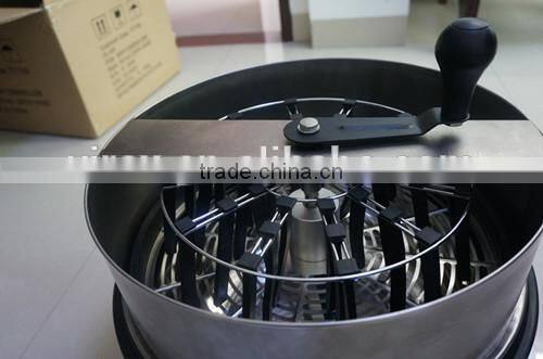 Hydroponics Hand-Driven 16 Inch Open Structure Bowl Trim Machine