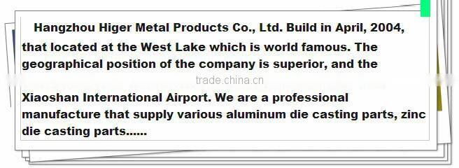 pump peller water pump impeller for cast parts