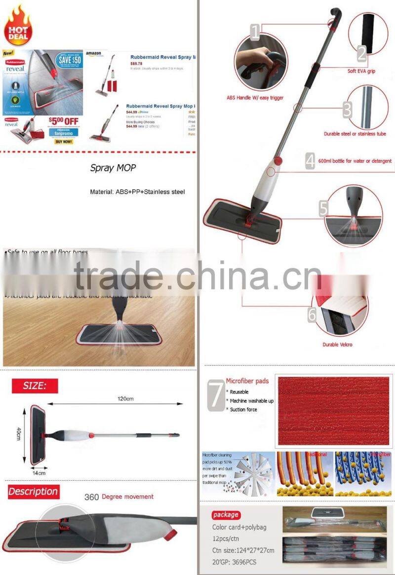 one weekl Promoting sales cheapest model wood floor spray mop floor cleaning