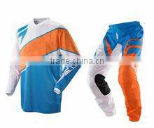 New arriaval Custom Sublimation Cordura Polyester Motocross Pant with leather protection