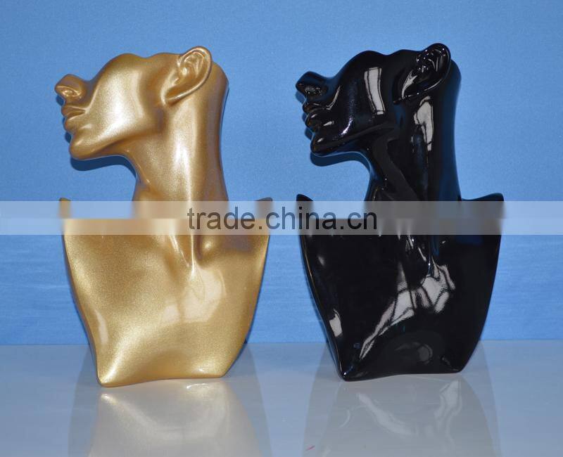 Fashionable jewelry display holder, bust mannequin for jewelry display