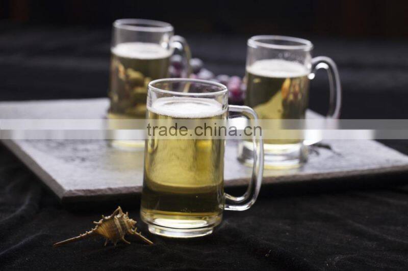 clear glass beer cup glass tea cup