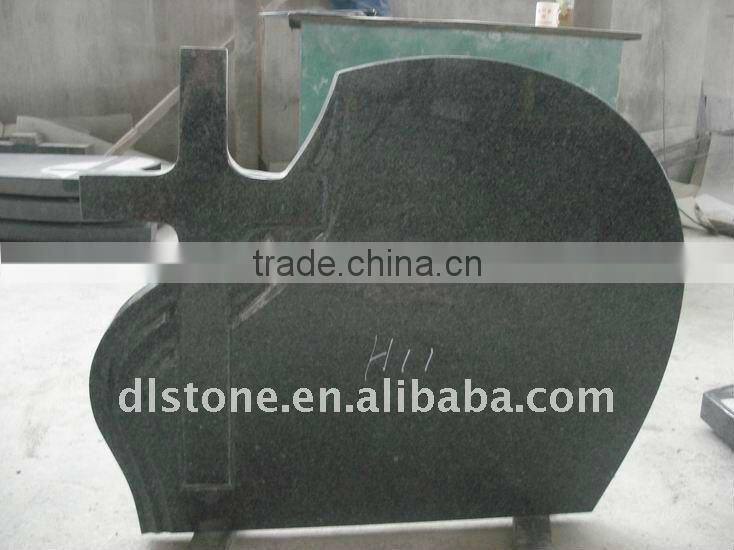 Impala black granite tombstones and monuments