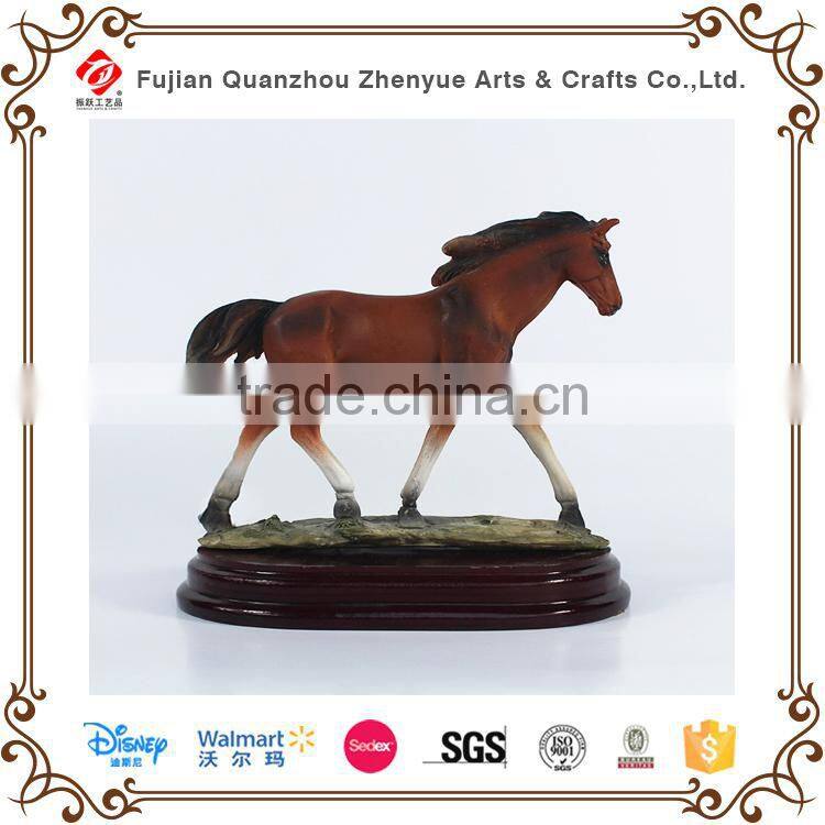 2015 cheapest chinese polyresin horse statue