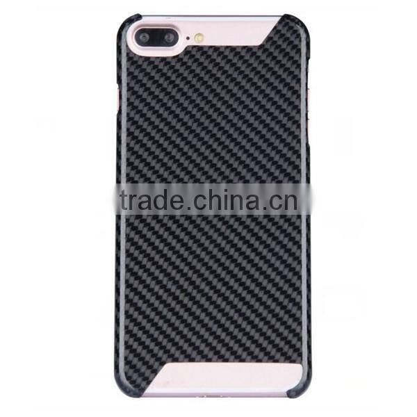 Real carbon fiber phone case 3K twill phone shell protective back cover for iPhone7/plus