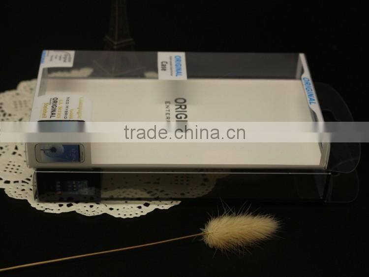 Customized CellPhone Case plastic packaging , PVC Packaging box