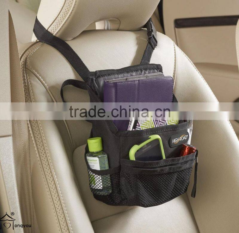 Waterproof car back seat organizer