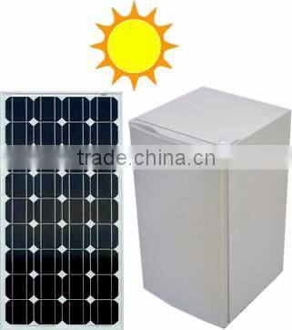 50L Solar Powered Household DC Compressor Upright Fridge