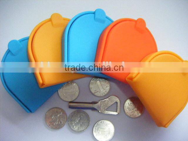 Yuanfang waterproof small zero Purse / silicone coin bag