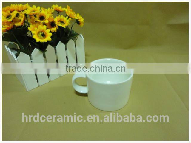 Personalized High Quality White ceramic cup table ware