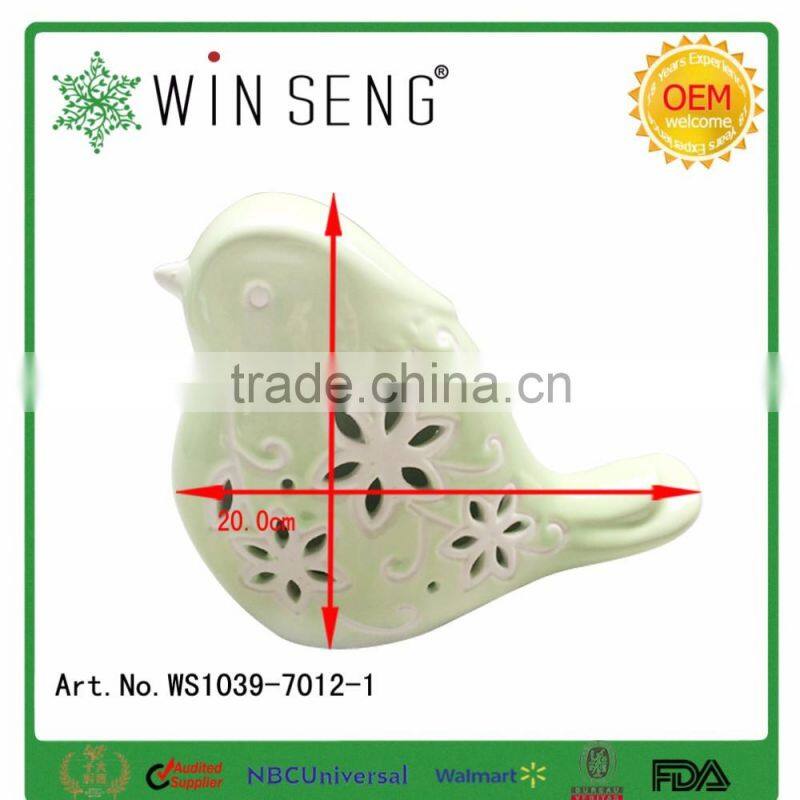 Popular craft abstract gift ceramic home decoration porcelain birds