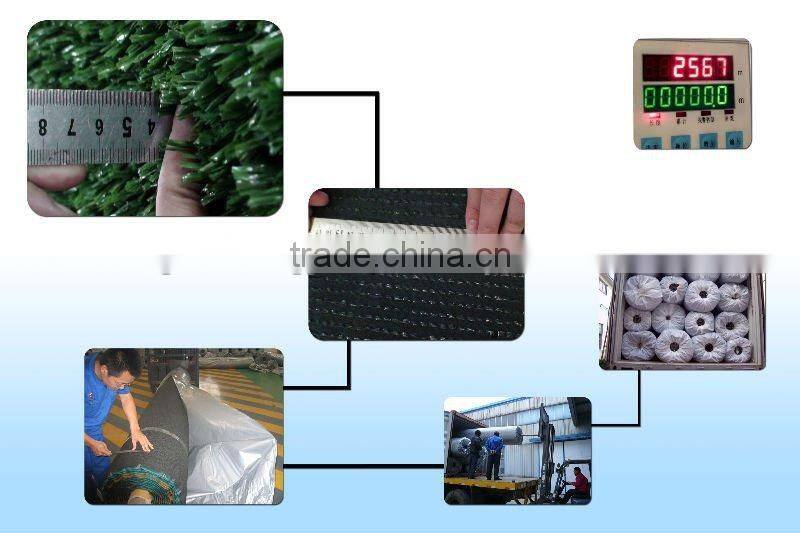 SJTF7777 artificial grass turf, pe pp garden grass faux turf