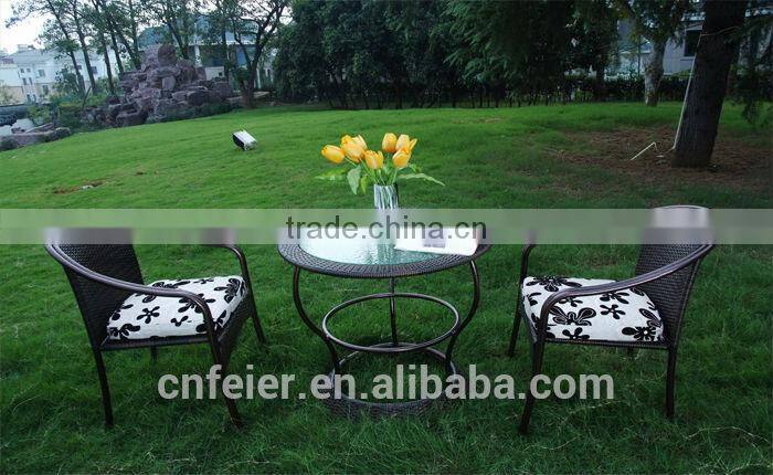 A6002CH-2 Rattan Garden Dining Tables and Chairs