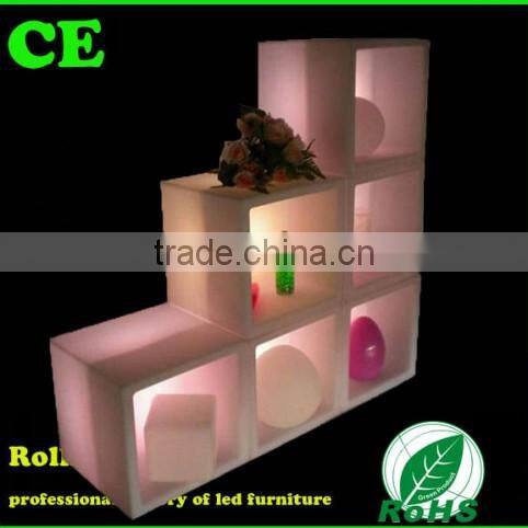 Remote control RGB Illuminated Plastic led furniture lighting