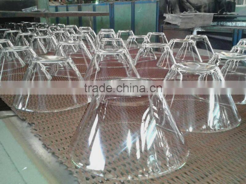 Clear premium glass salad bowl