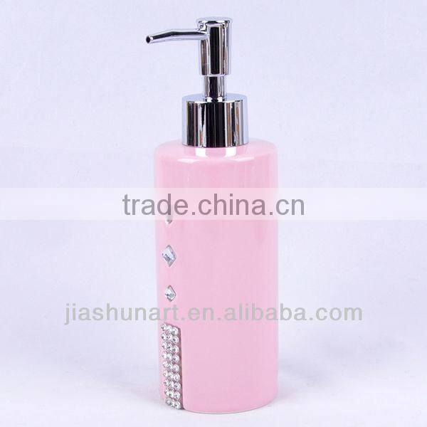 Bathroom set with diamond 3 colors