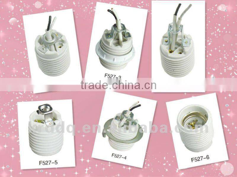 wholesale edison screw shell porcelain / ceramic lamp base adapter E27-40