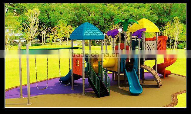 Castle Themed used kids outdoor playground equipment LT-2045A