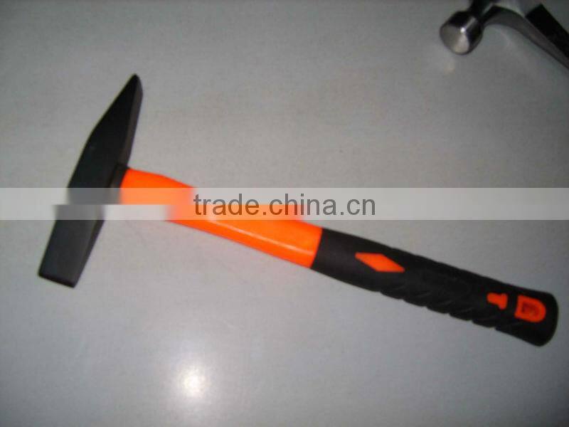 goodquality TUV/GS 0.1-2KG British type machinist hammers with colour plastic-coating/half plastic-coating/wooden/steel handle&