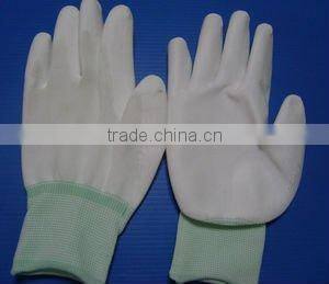 ESD pu coated glove
