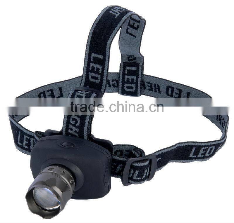 3 watt cree zoomable head torche