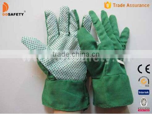 Green Gardening Worker Gloves