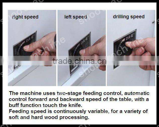 Single Sided Cutting Boring Moulding Machine SHTTF2 with ing length 2500mm and ing length 100mm