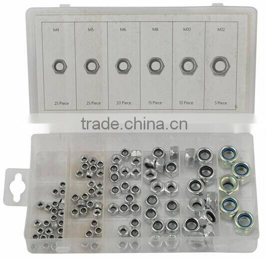 100 pcs locknut assortment Hardware sets