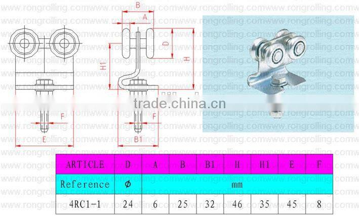 sliding gate hanging wheels