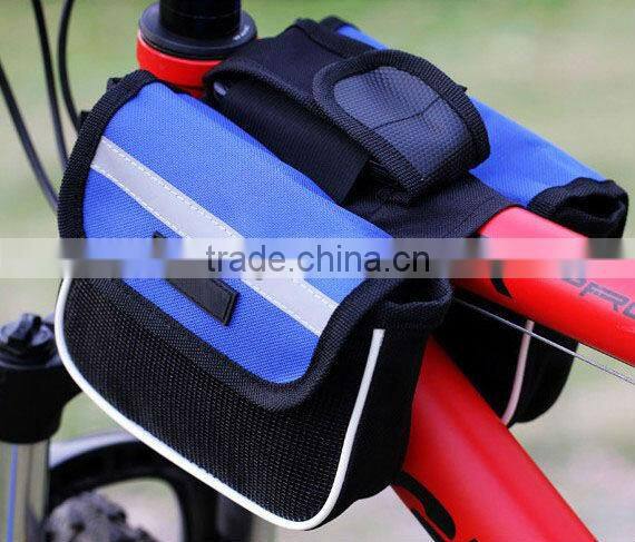 2013 frame double bicycle bag for outdoor sports with polyester