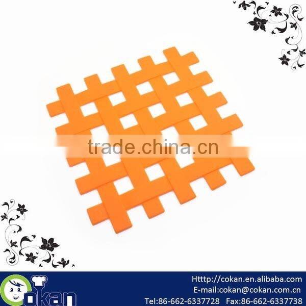 Lattice Shape Silicone Pot Mat,Silicone Pot Holder CK-SL607