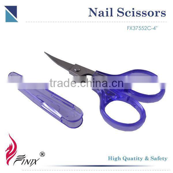 Sharp Blade Tip with Protector Cover Best Nail & Make Up Scissors