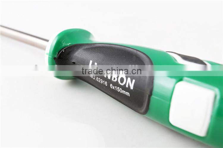 Professional high grade three colors handle screwdriver made in china