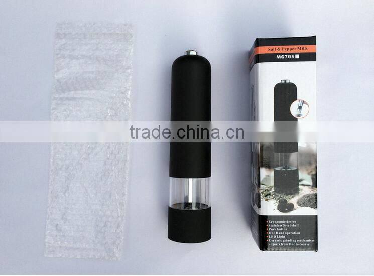 High Quality ABS Pepper Mill Mini Salt And Pepper Grinder Set For Kitchen Accessories