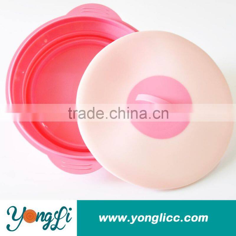 Newest Non-Smell Eco-Friendly Microwave Silicone Rubber Bowl
